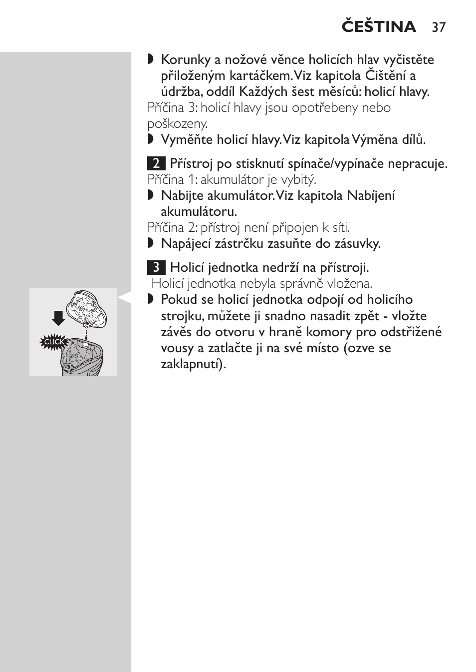 Philips HQ7380-17 User Manual | Page 35 / 184