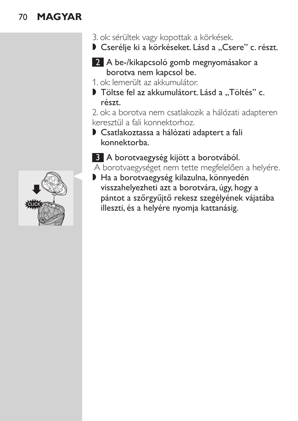 Philips HQ7380-17 User Manual | Page 68 / 184