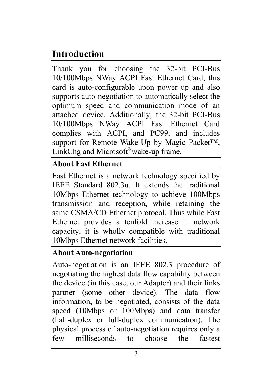 Introduction | Atlantis Land A02-S32-S/M2 User Manual | Page 3 / 9