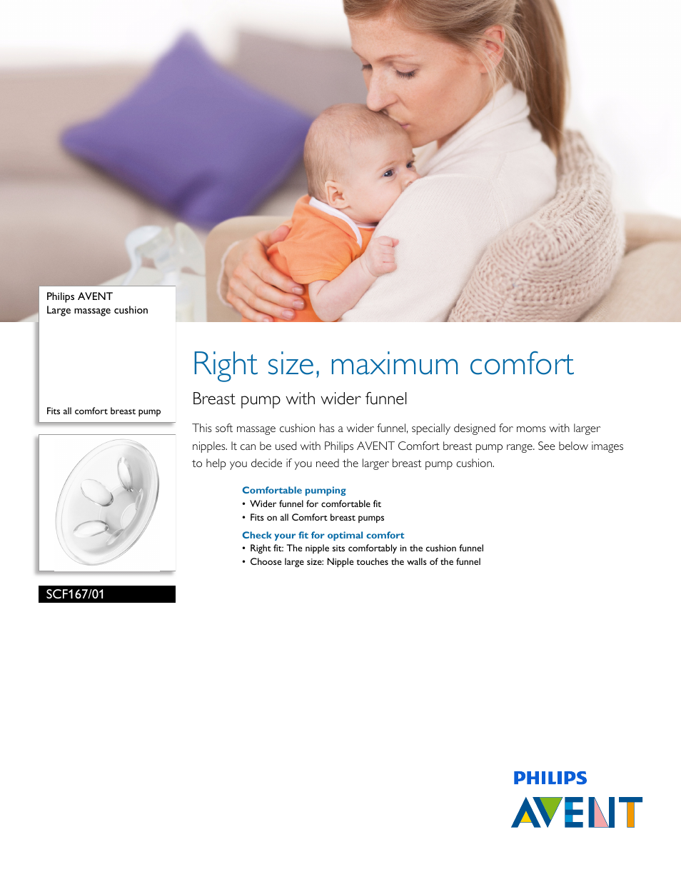 Philips SCF167-01 User Manual | 2 pages