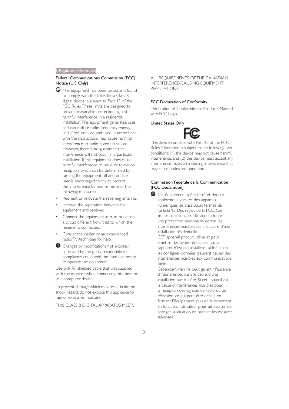 Philips 201BL2CS-00 User Manual | Page 33 / 47