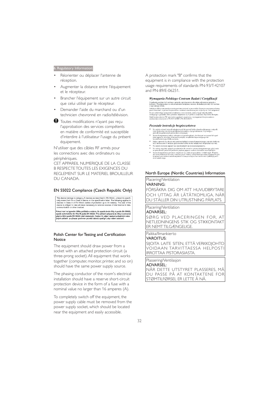 Philips 201BL2CS-00 User Manual | Page 34 / 47