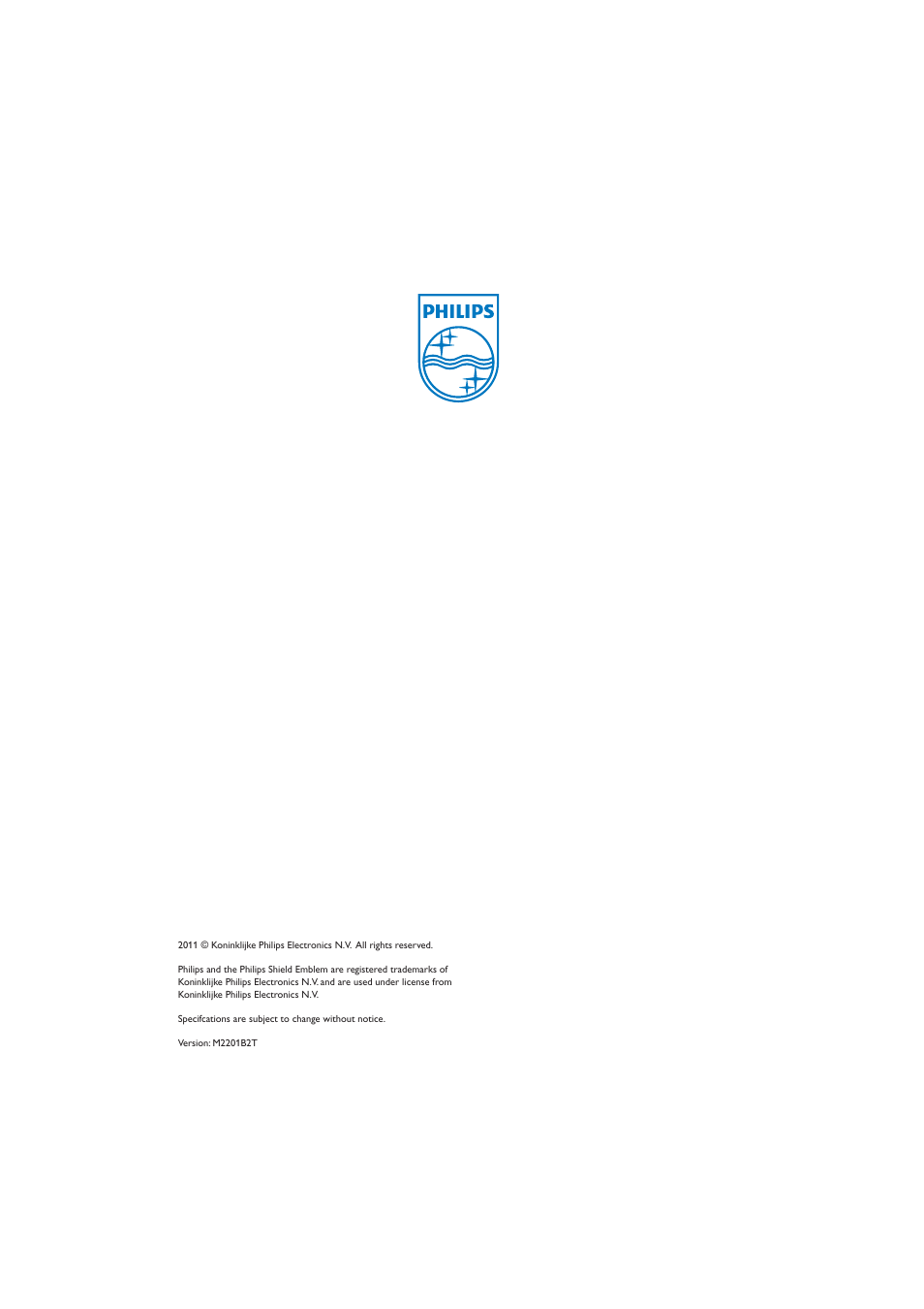 Philips 201BL2CS-00 User Manual | Page 47 / 47