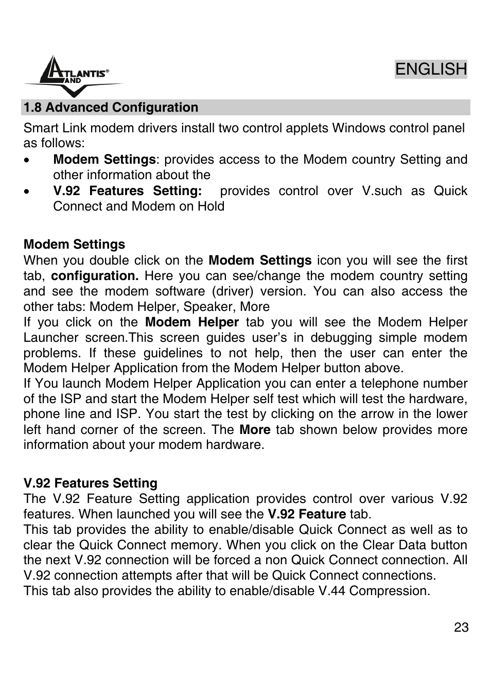 Atlantis Land WEBRUNNER USB A01-PU2 User Manual | Page 22 / 35