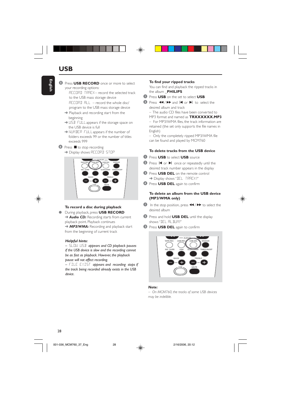 Philips MCM760-37B User Manual | Page 28 / 36