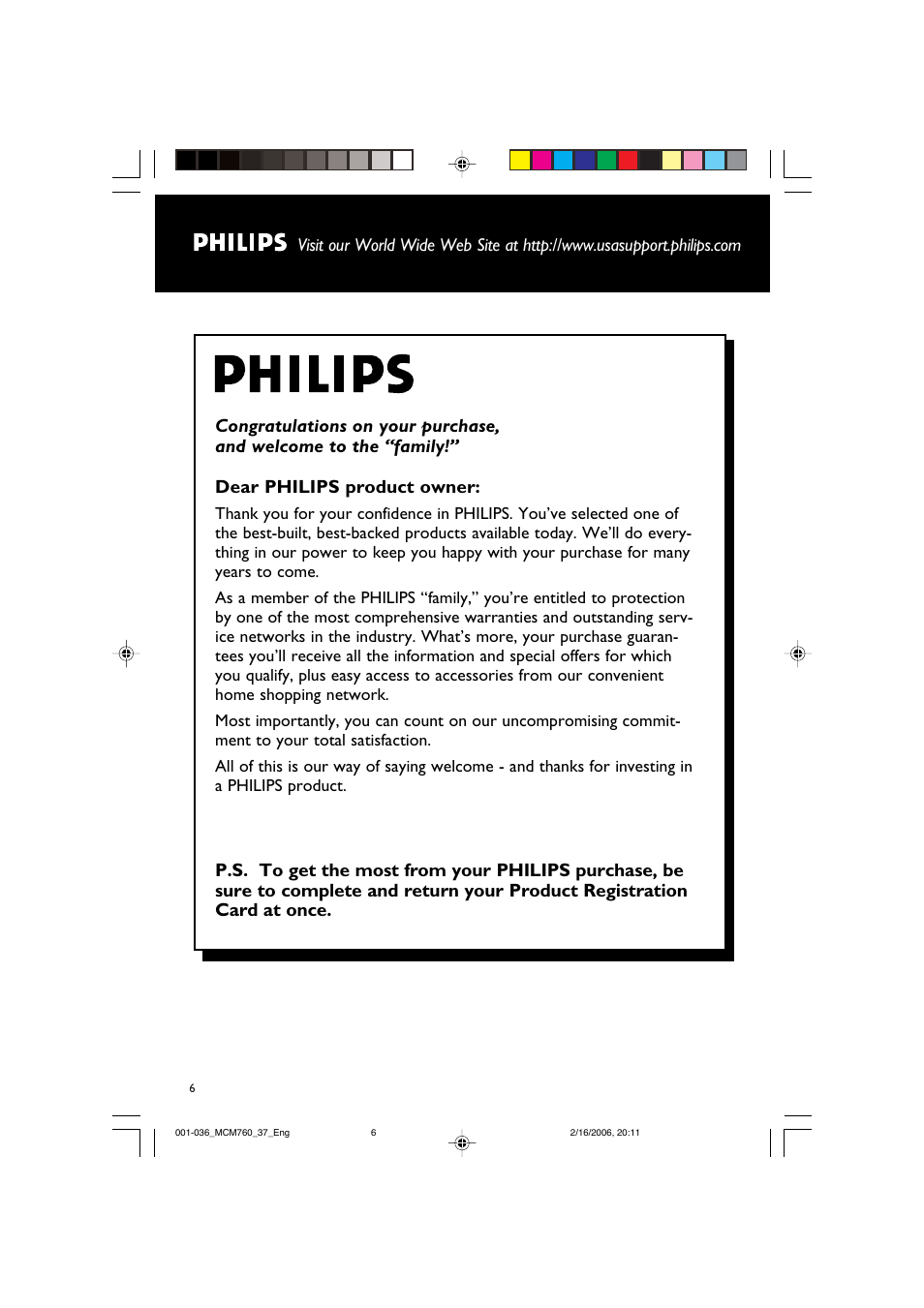 Philips MCM760-37B User Manual | Page 6 / 36