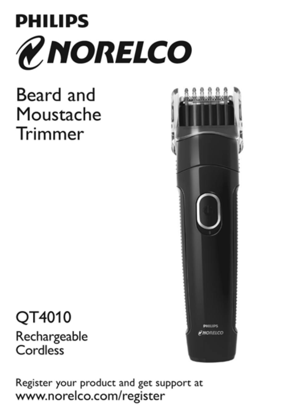Philips QT4010-40 User Manual | 7 pages