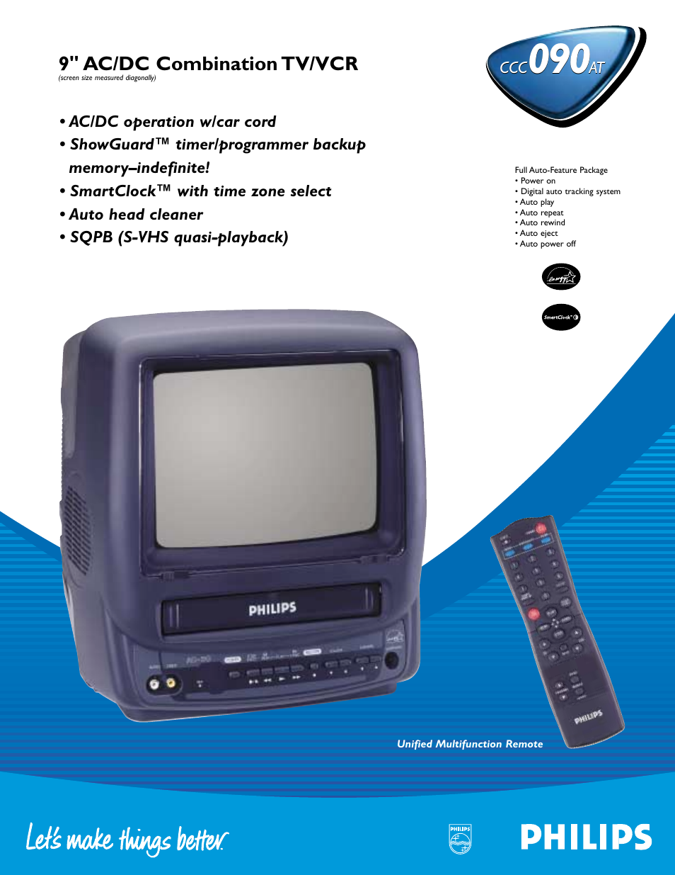 Philips CCC090AT99 User Manual | 2 pages