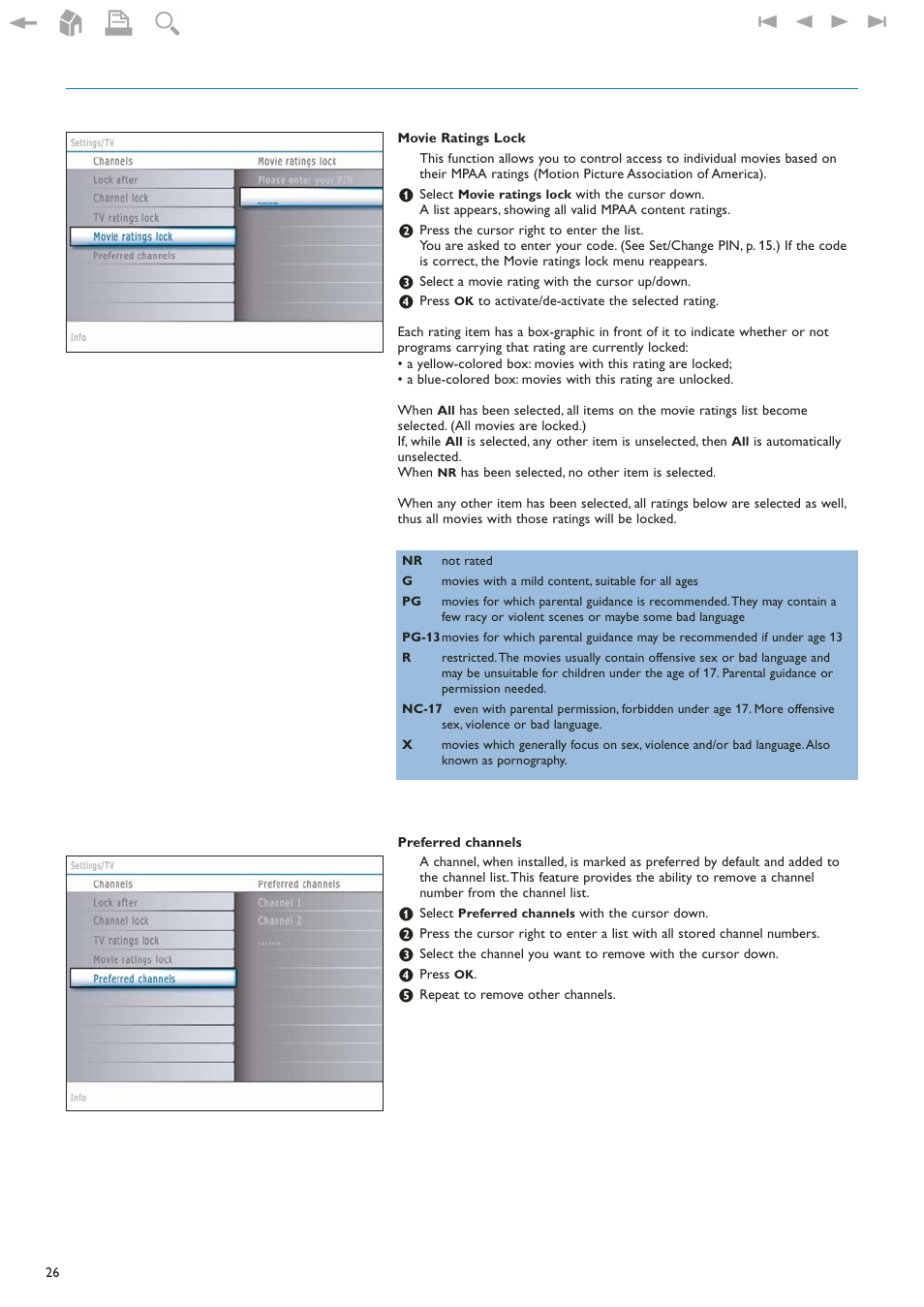 Philips 42" LCD flat HDTV Pixel Plus 2 HD User Manual | Page 28 / 54