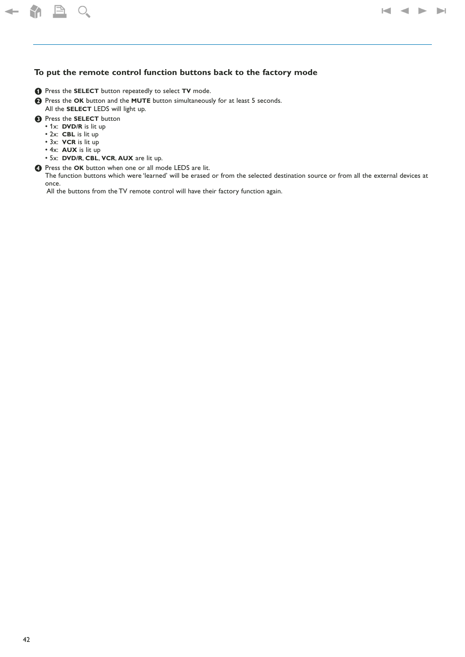 Philips 42" LCD flat HDTV Pixel Plus 2 HD User Manual | Page 44 / 54