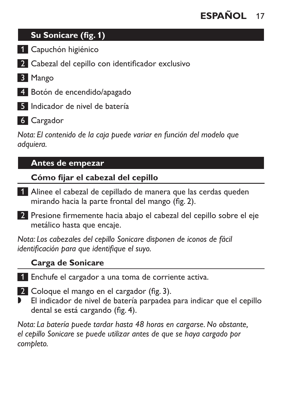 Philips HX6211-04 User Manual | Page 17 / 40