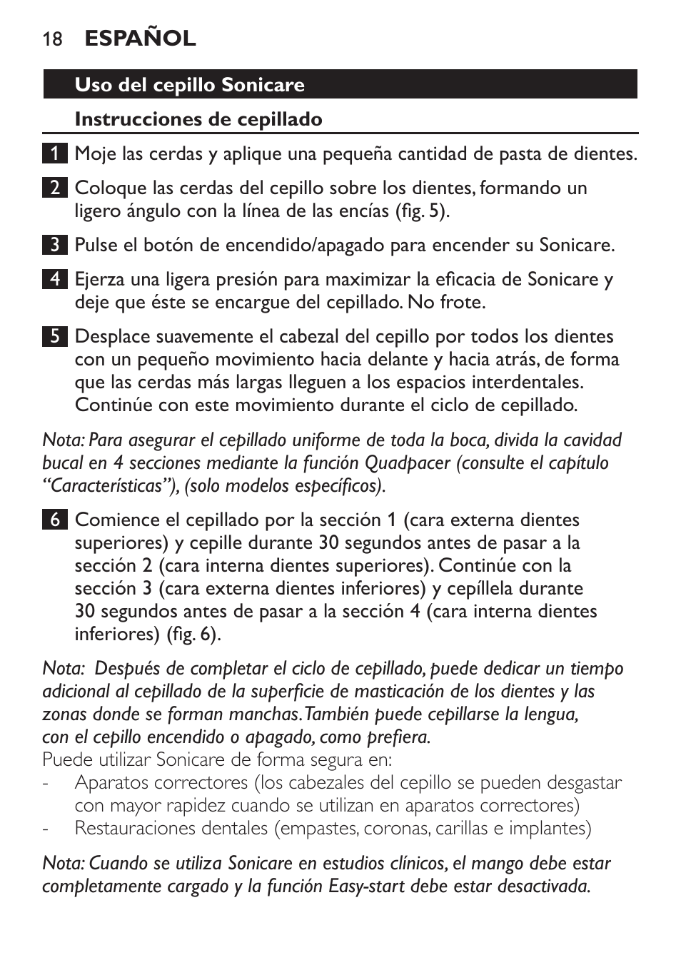 Philips HX6211-04 User Manual | Page 18 / 40