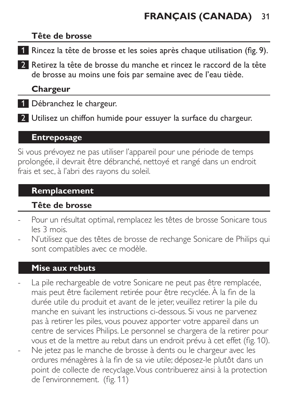 Philips HX6211-04 User Manual | Page 31 / 40