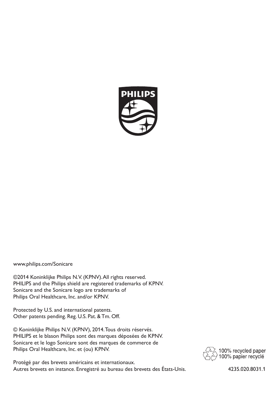 Philips HX6211-04 User Manual | Page 40 / 40