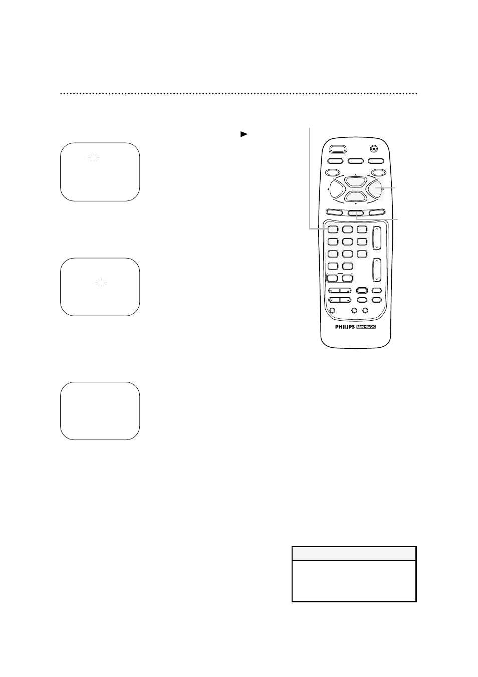 Setting the clock (cont’d) 13, Helpful hint, Press the status/exit button | Philips CCA134AT User Manual | Page 13 / 68