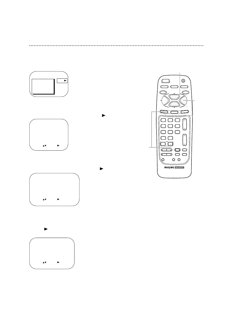 14 setting the clock (cont’d), Automatic pbs channel selection, Press the combi button, then press the menu button | Philips CCA134AT User Manual | Page 14 / 68