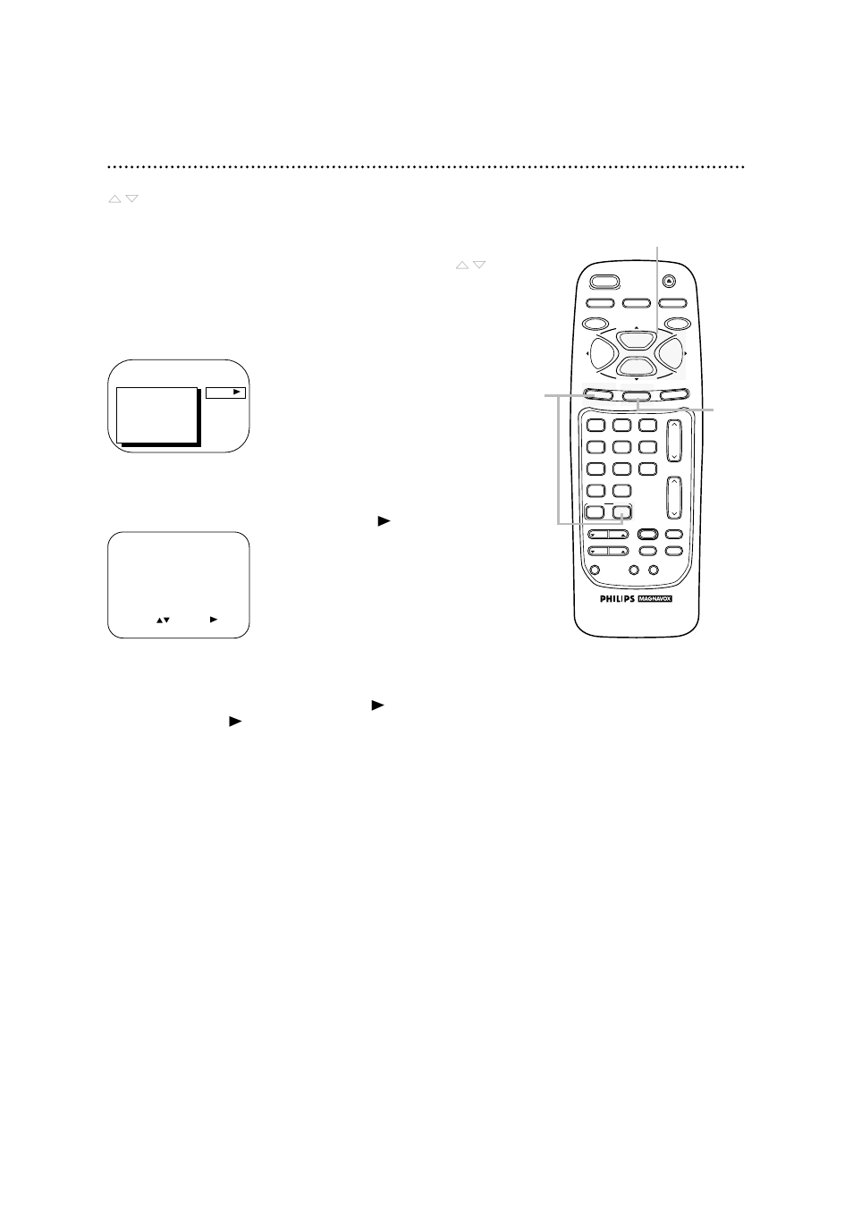 56 volume bar | Philips CCA134AT User Manual | Page 56 / 68