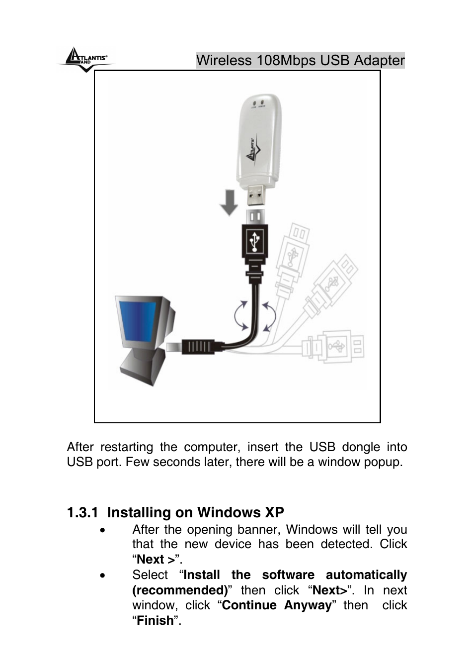 Atlantis Land U-108 User Manual | Page 6 / 8