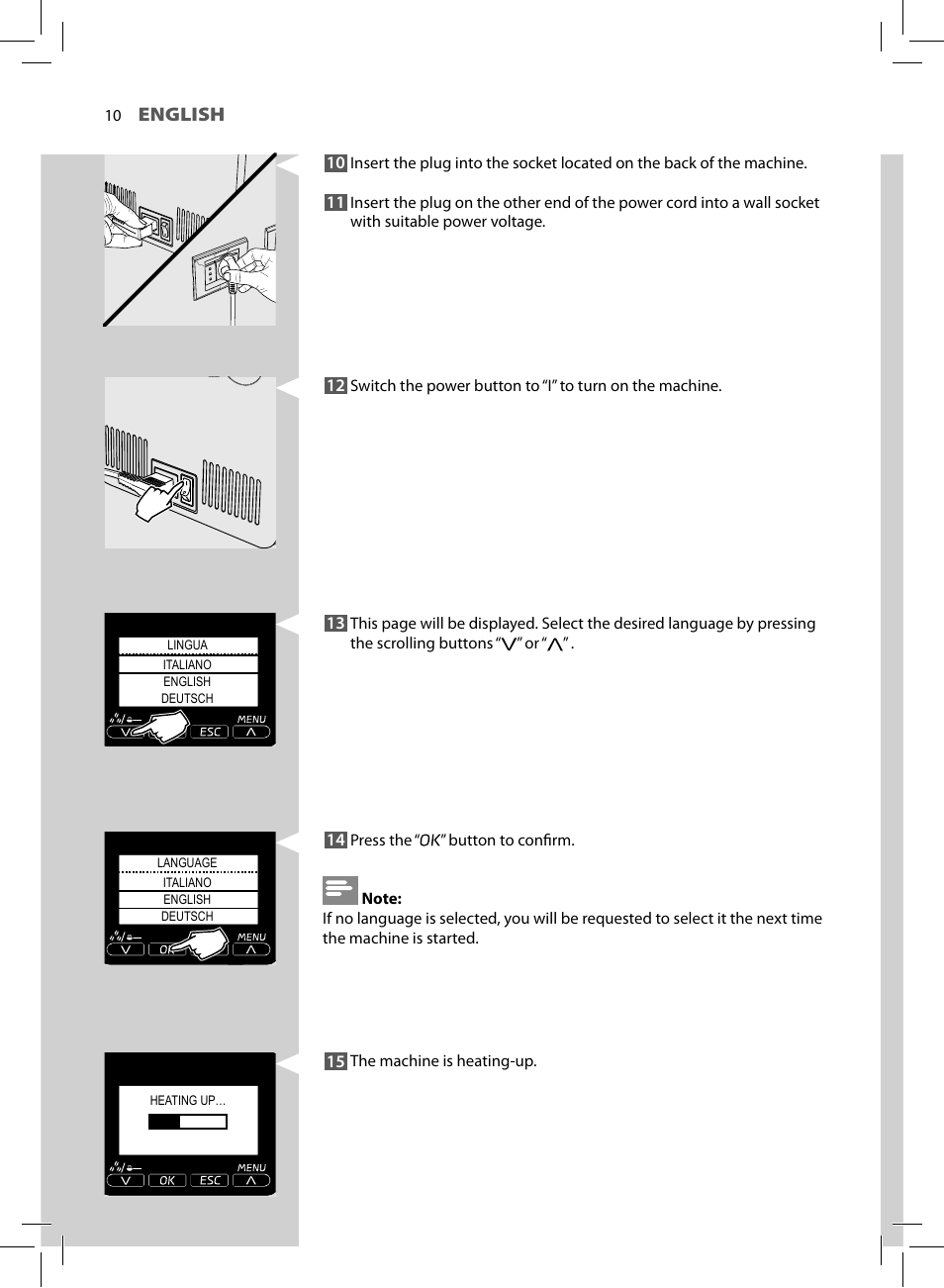 English | Philips HD8856-47 User Manual | Page 12 / 76