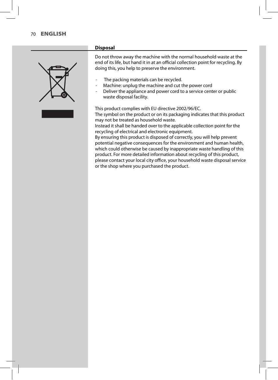 English | Philips HD8856-47 User Manual | Page 72 / 76