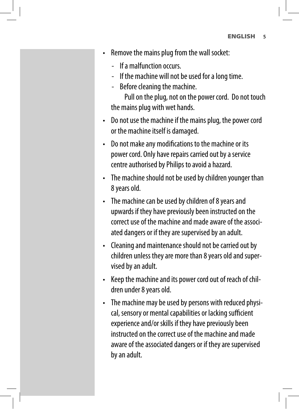 Philips HD8751-47 User Manual | Page 7 / 56
