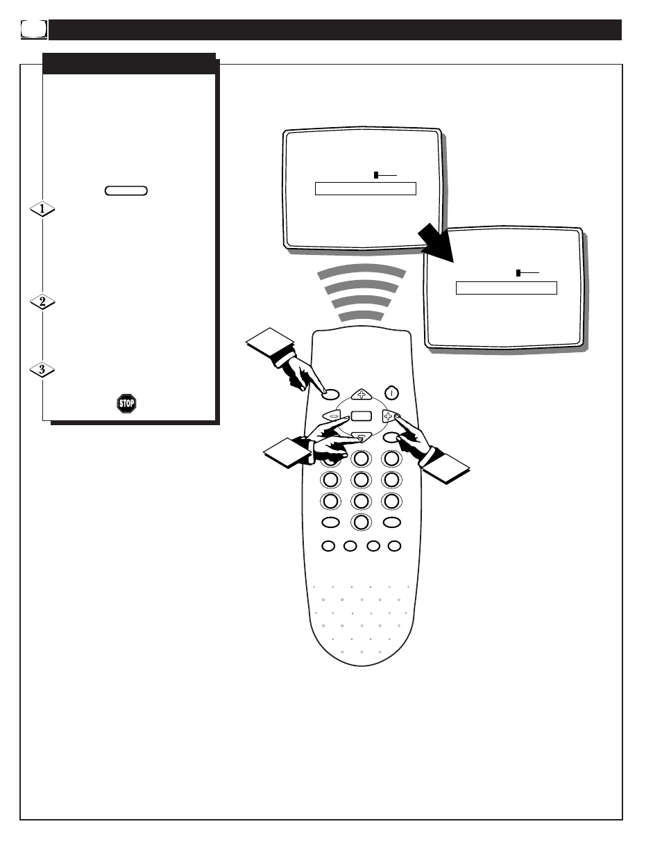 Ow to, Se the, Reble and | Ontrols | Philips PS1964C User Manual | Page 18 / 28