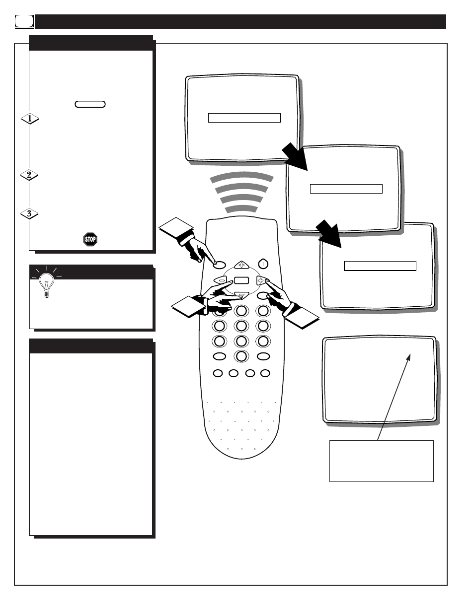 Ow to, Se the, Ound | Tereo, Ontrol | Philips PS1964C User Manual | Page 20 / 28