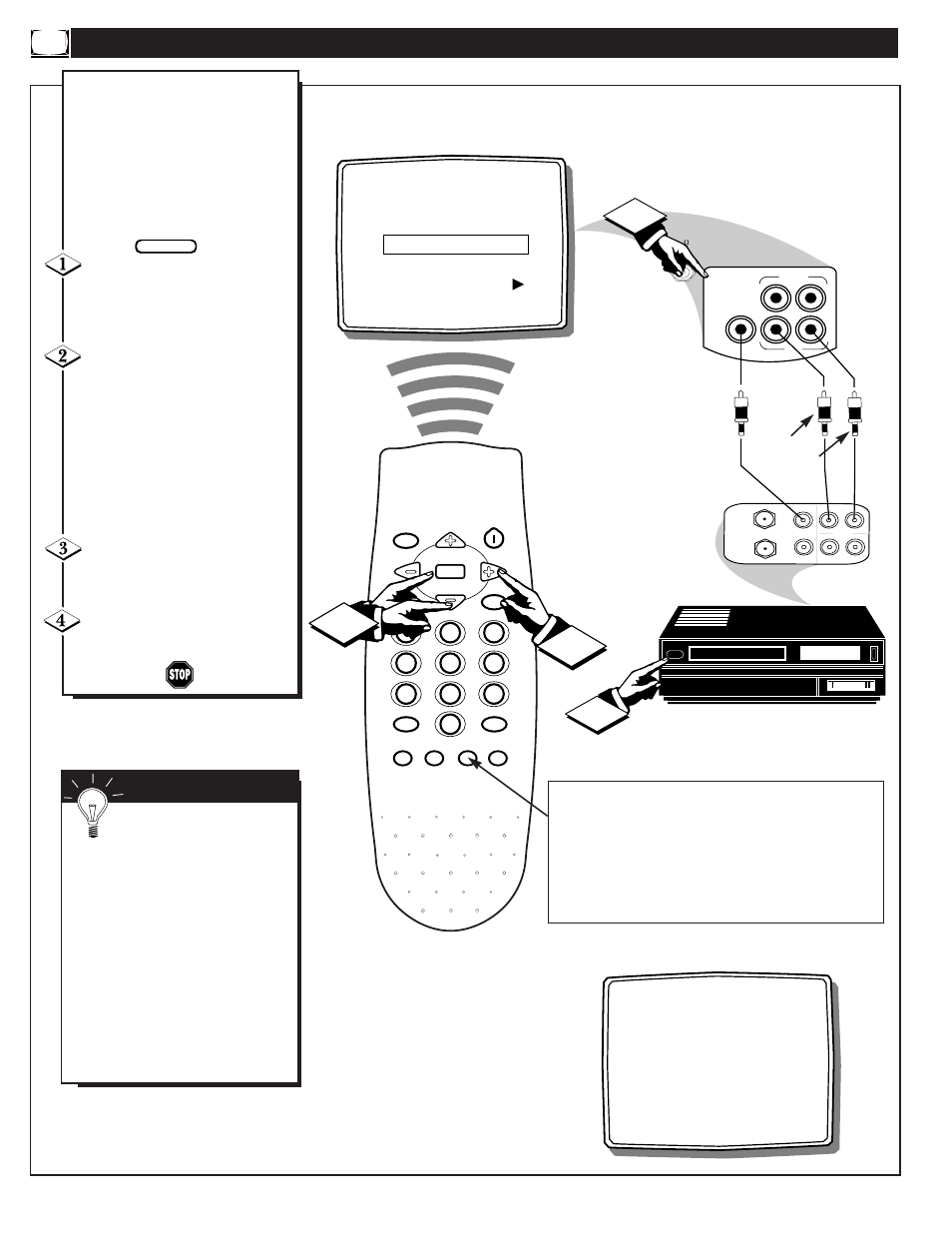 Ow to, Se the, Nput | Ontrol | Philips PS1964C User Manual | Page 22 / 28