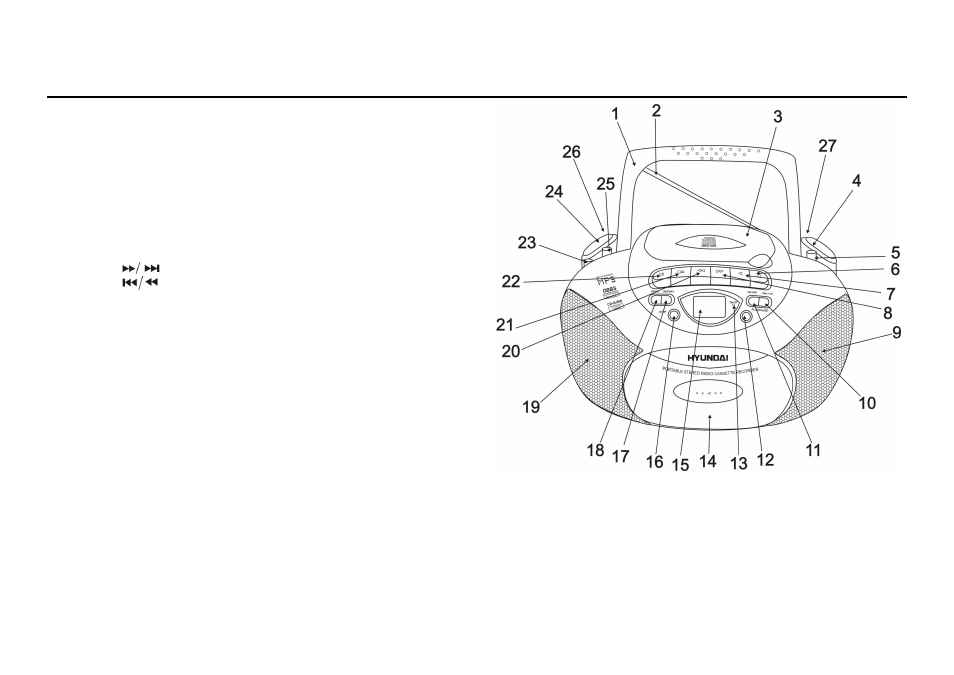Description | Hyundai H-1412 User Manual | Page 2 / 13