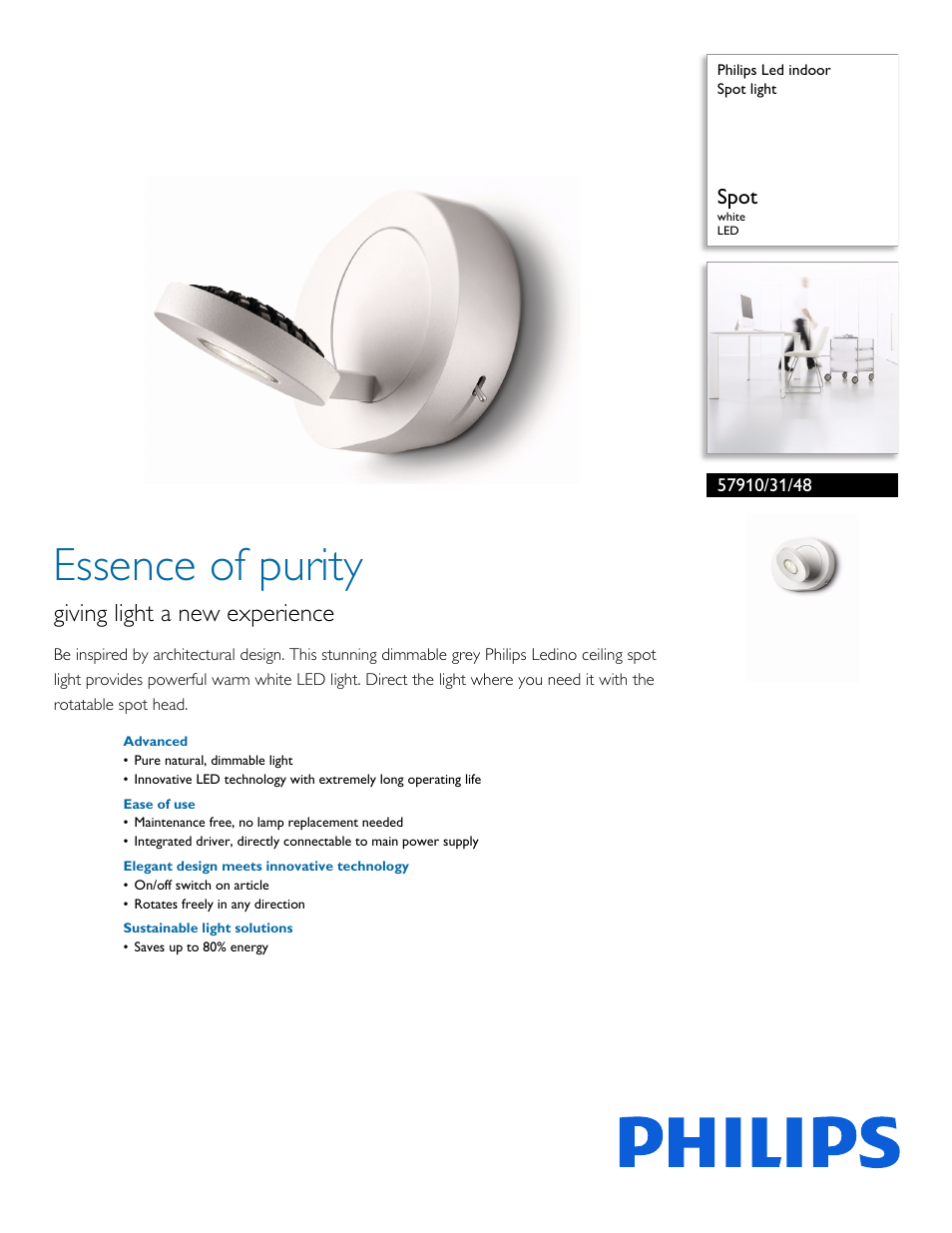 Philips 579103148 User Manual | 2 pages