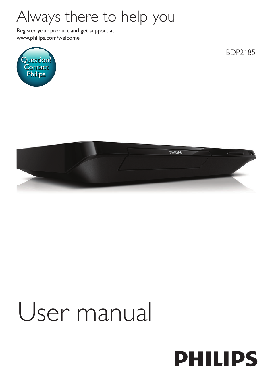 Philips BDP2185-F7 User Manual | 32 pages