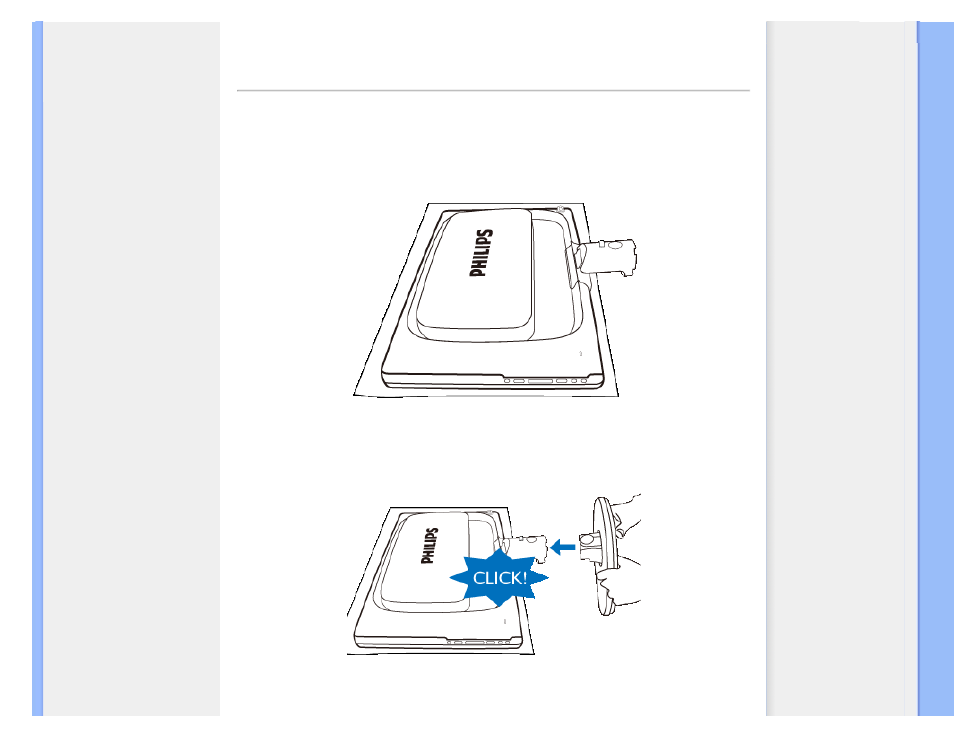 The base | Philips 220X1SW-27 User Manual | Page 65 / 87