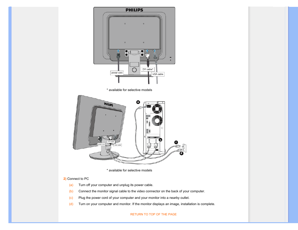 Philips 190SW9FB-27 User Manual | Page 63 / 110