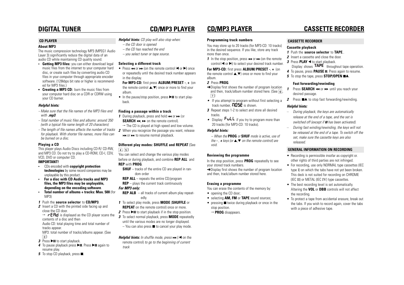 Philips AZ1316-37 User Manual | Page 5 / 7