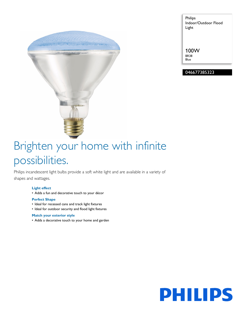 Philips 046677385323 User Manual | 2 pages