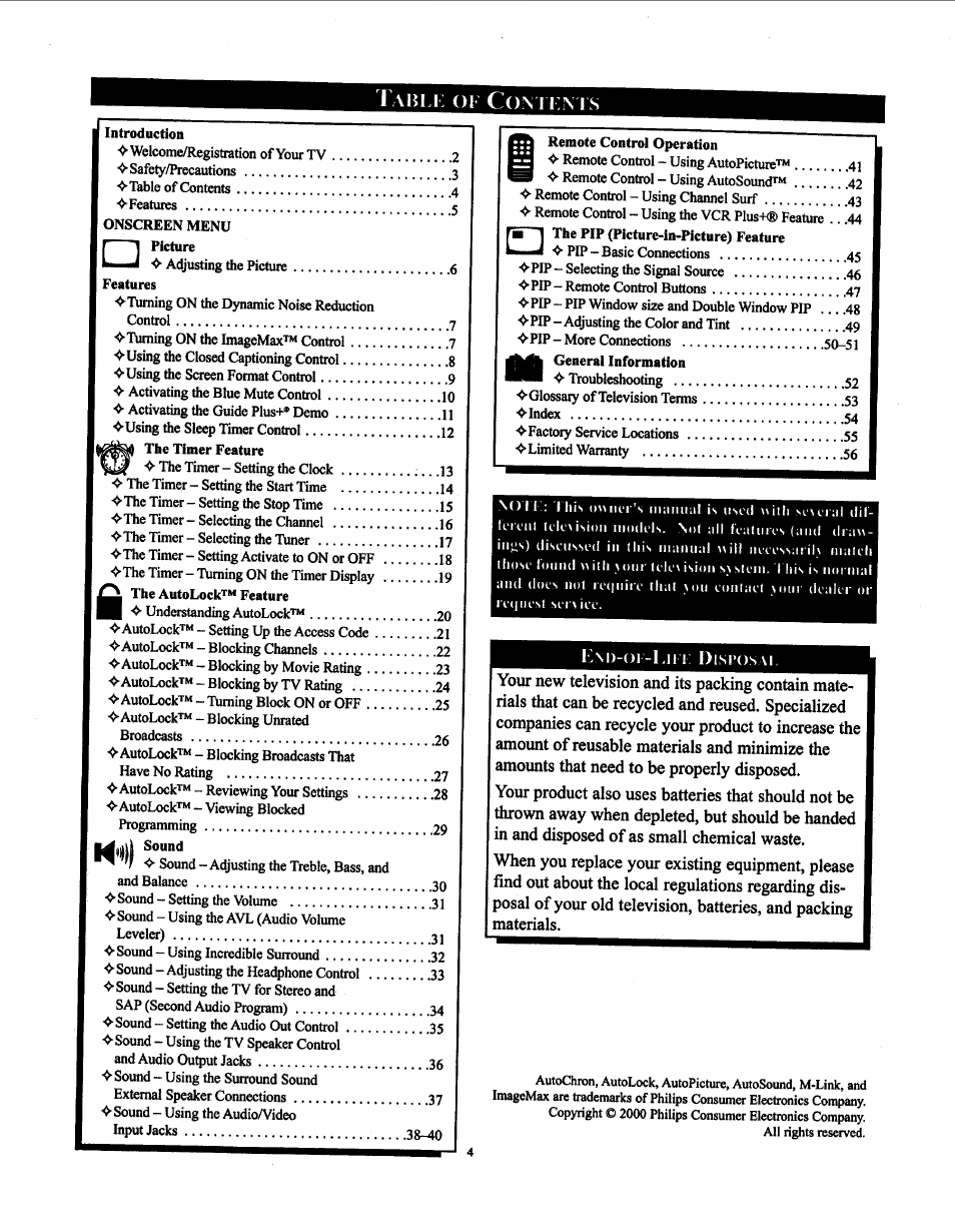 Philips 27PT91S User Manual | Page 7 / 62