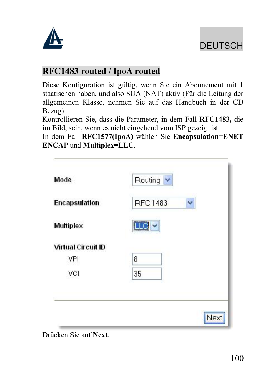 Deutsch | Atlantis Land A02-WRA2-11B User Manual | Page 100 / 121