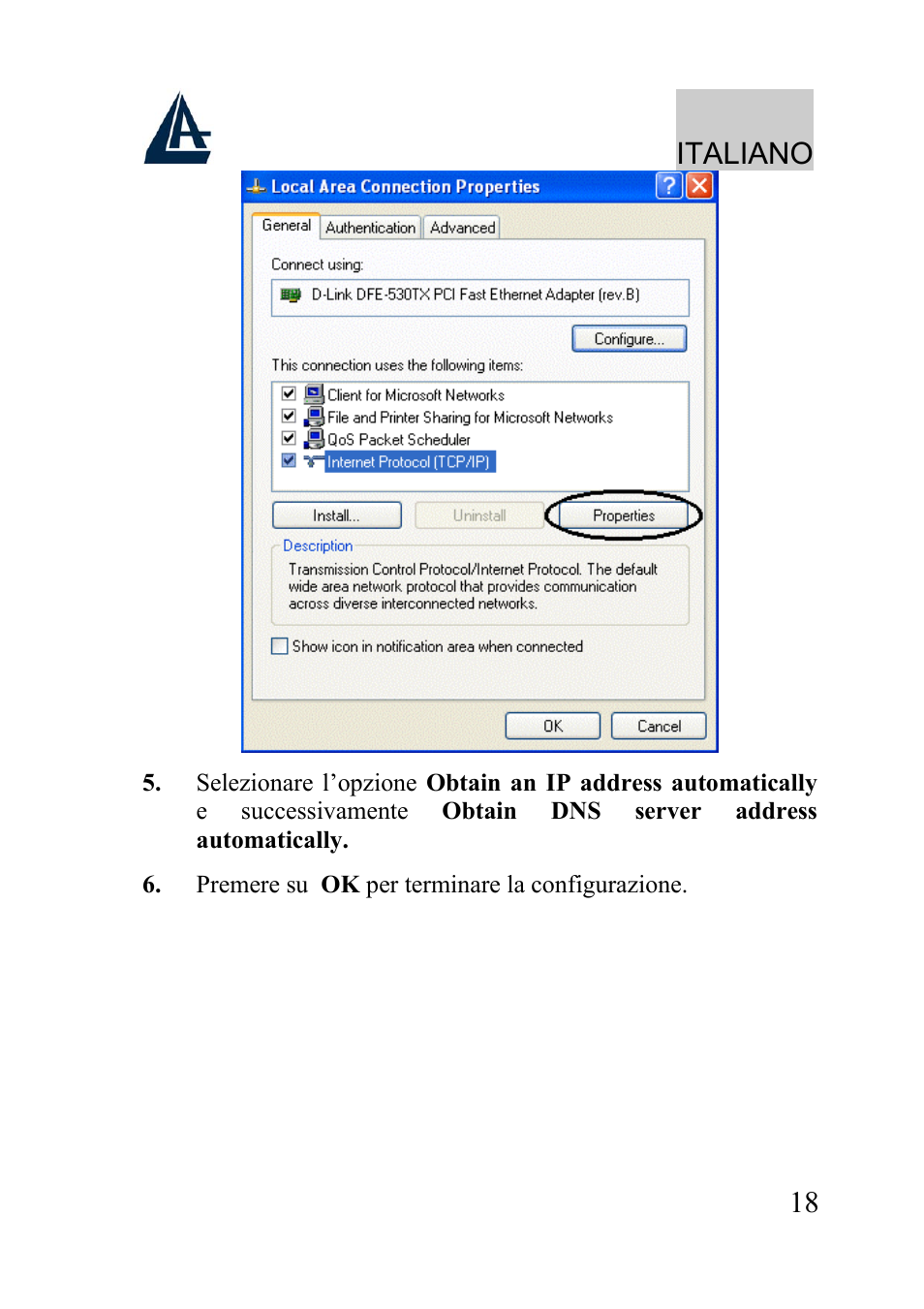 Italiano | Atlantis Land A02-WRA2-11B User Manual | Page 18 / 121