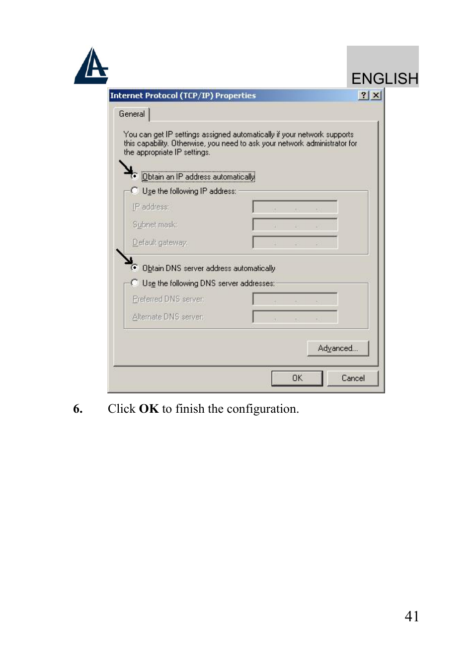 English | Atlantis Land A02-WRA2-11B User Manual | Page 41 / 121