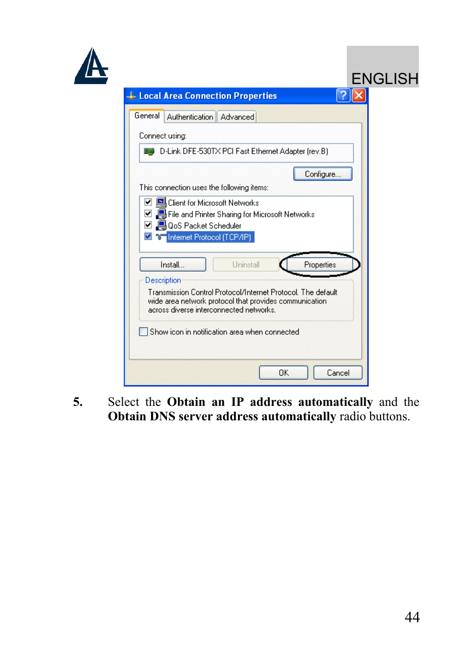 English | Atlantis Land A02-WRA2-11B User Manual | Page 44 / 121