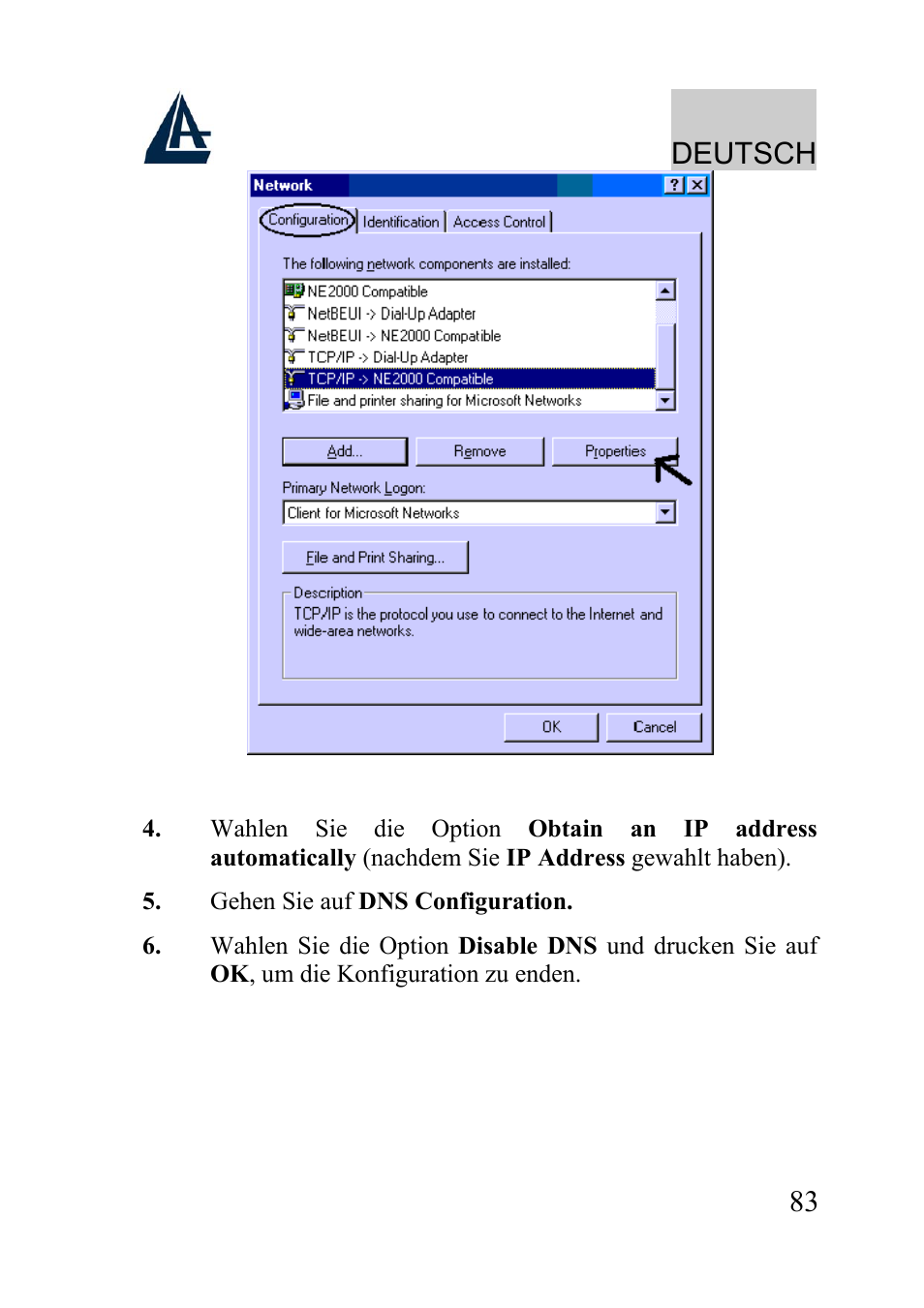 Deutsch | Atlantis Land A02-WRA2-11B User Manual | Page 83 / 121