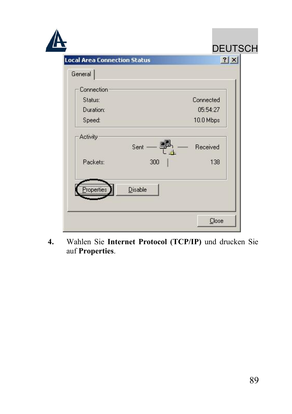 Deutsch | Atlantis Land A02-WRA2-11B User Manual | Page 89 / 121