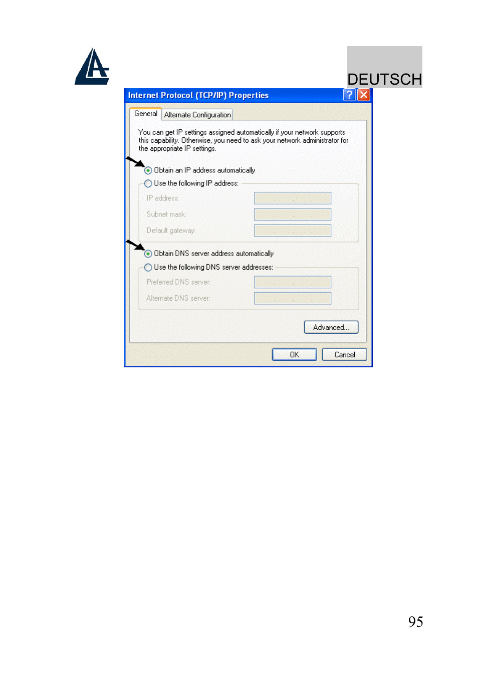 Deutsch | Atlantis Land A02-WRA2-11B User Manual | Page 95 / 121