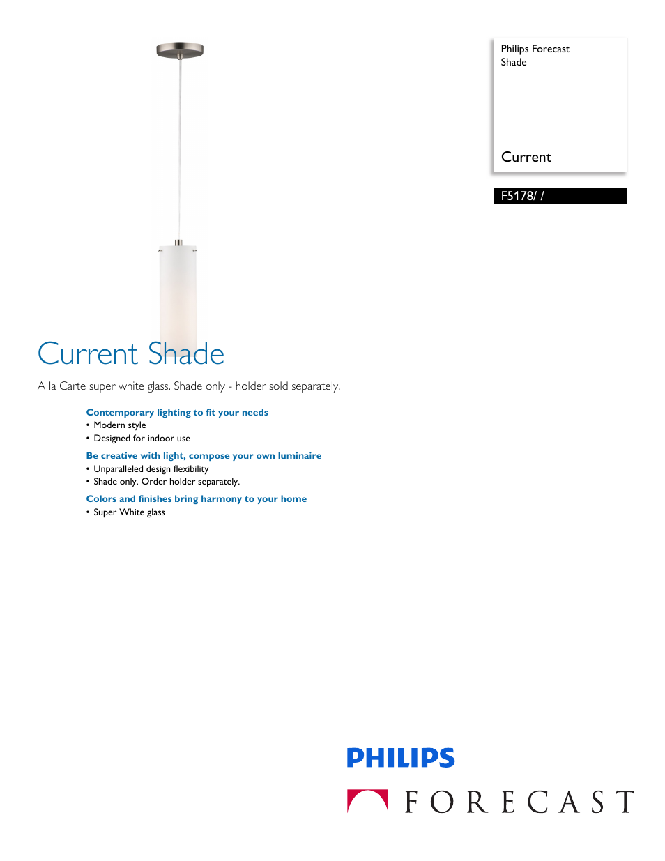 Philips F5178 User Manual | 2 pages
