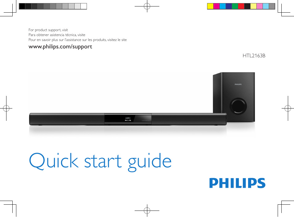 Philips HTL2163B-F7 User Manual | 16 pages