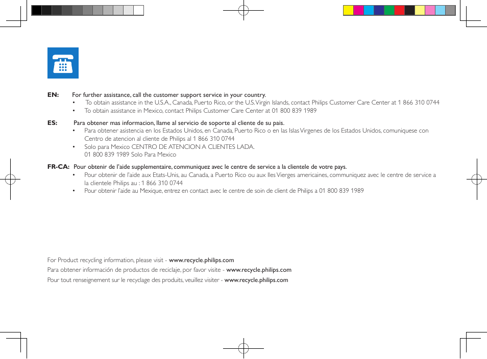 Philips HTL2163B-F7 User Manual | Page 2 / 16