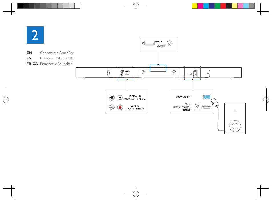 Philips HTL2163B-F7 User Manual | Page 6 / 16