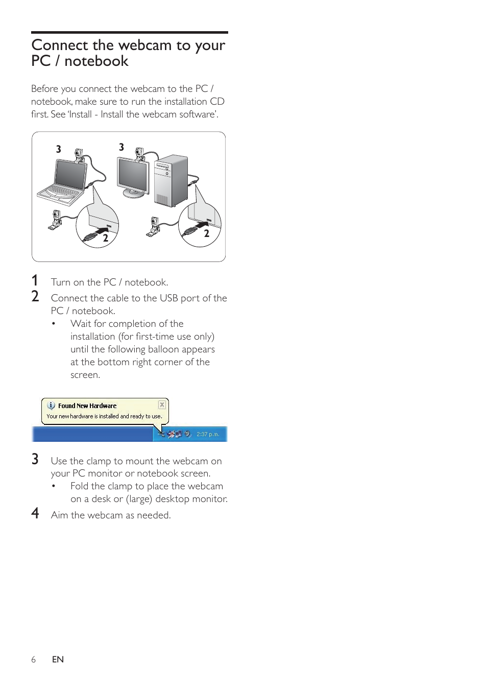 Philips SPC640NC-00 User Manual | Page 7 / 22