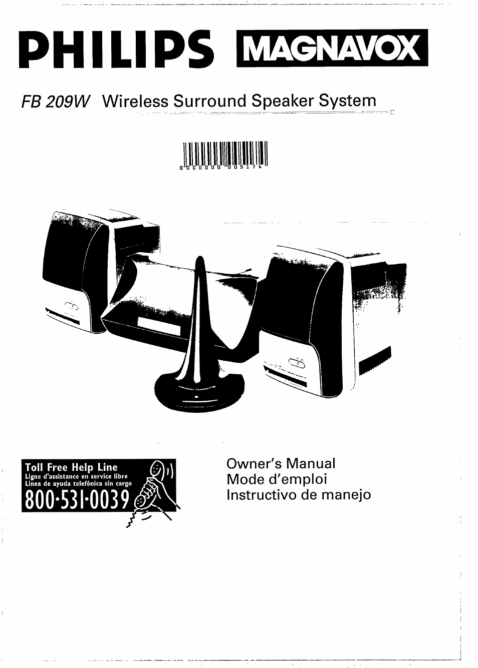 Philips FB209W-17 User Manual | 13 pages