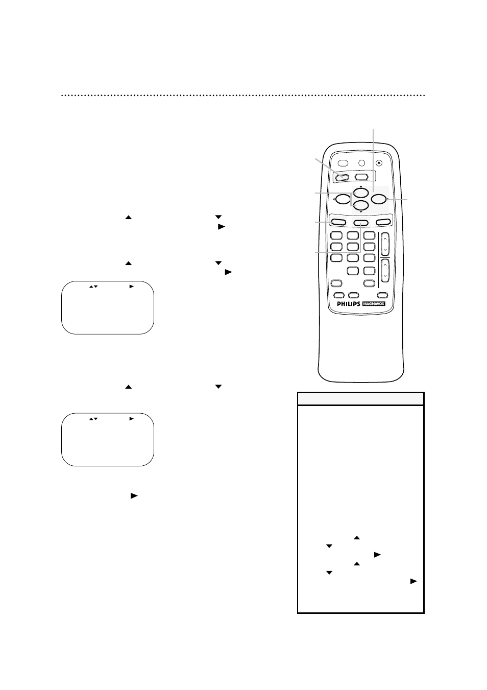 Automatic channel setup (cont’d) 13 | Philips VRA211AT User Manual | Page 13 / 44